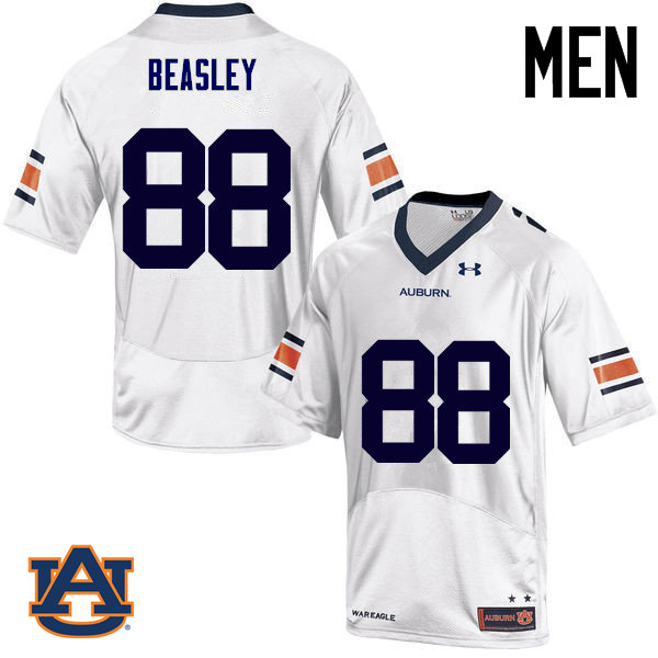 Men Auburn Tigers #88 Terry Beasley College Football Jerseys Sale-White